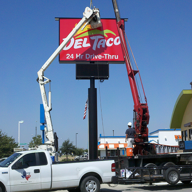 SIGN INSTALLATION